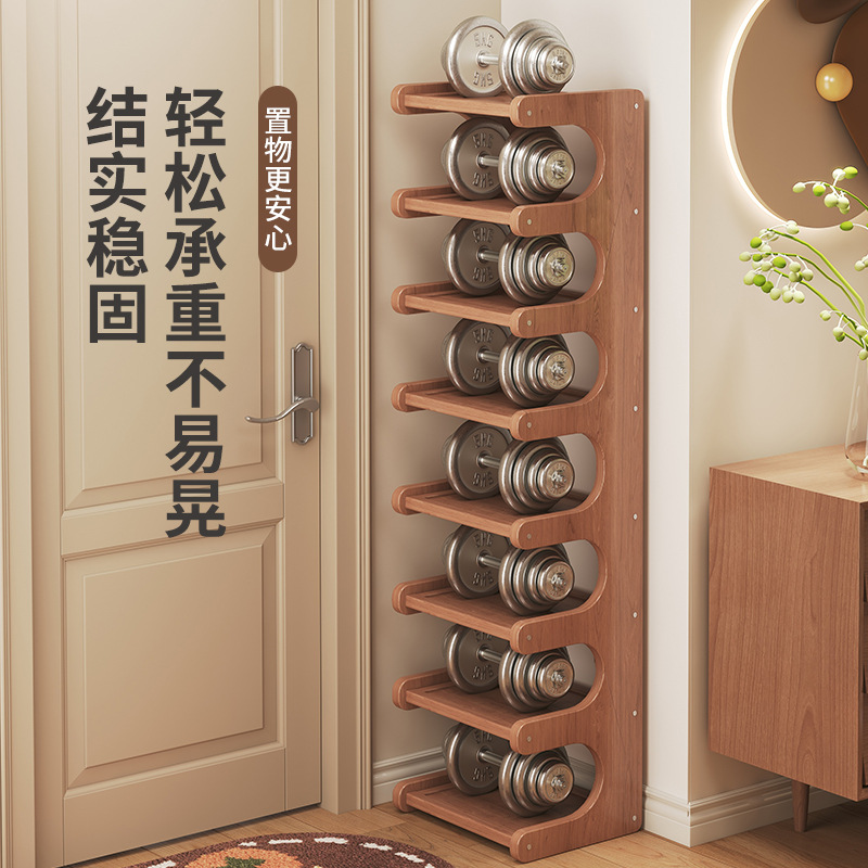 Picture of Shoe Rack for Home Dormitory Corner Small Narrow Multi-Layer Storage Rack Entry Door Rental House Space-Saving Shoe Cabinet