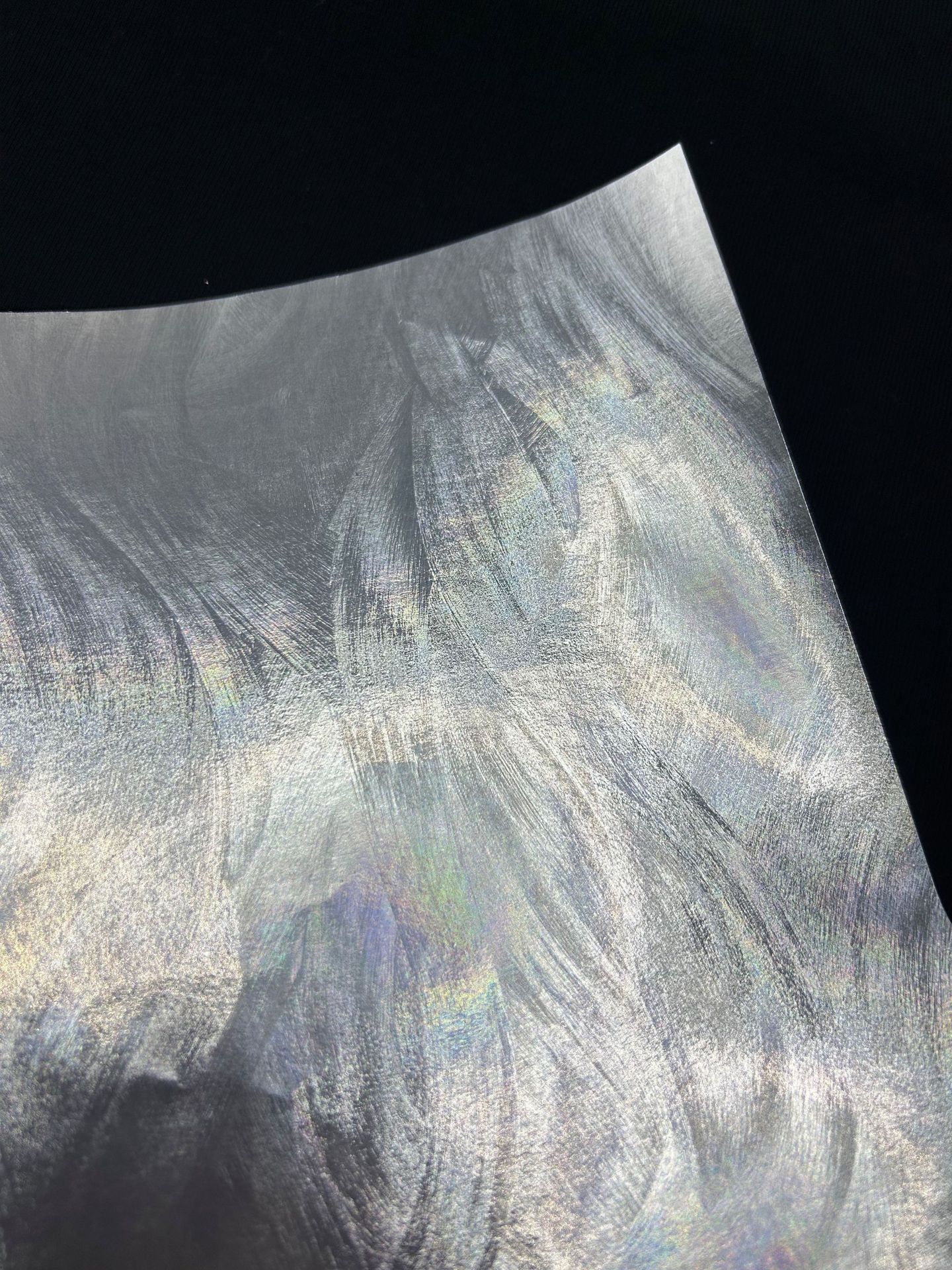 Picture of Special Paper for Double Flash Badges, Special Base Paper for Badges, Laser Cardboard Series Handmade Special Paper 250g