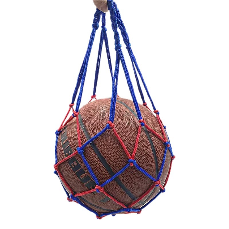 Basketball Net thickened net pocket basketball can hold a single ball pocket hand-woven thickened basketball football volleyball net