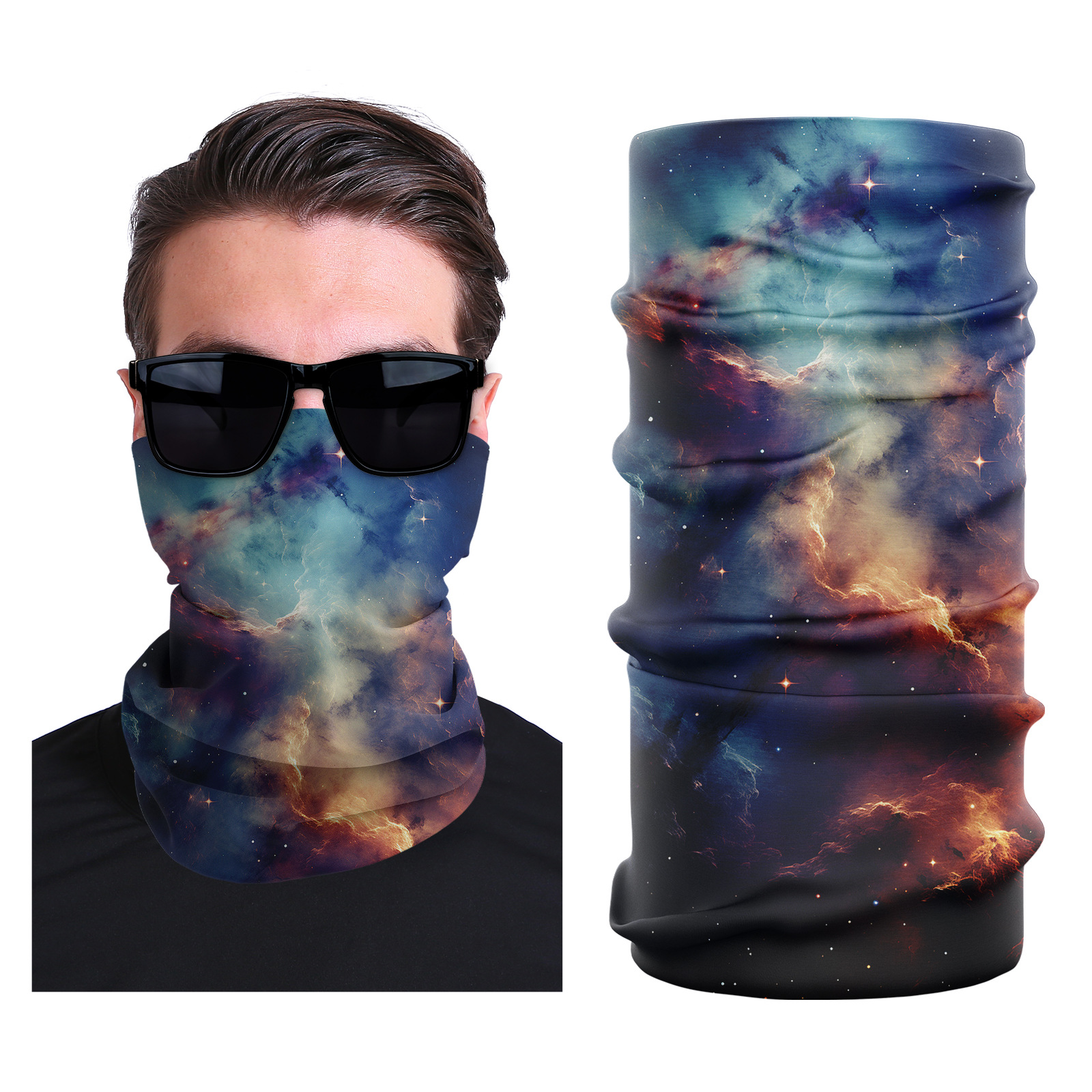 Picture of Xunhui magic scarf outdoor scarf mountaineering riding scarf high elastic seamless Ice Silk face towel cross-border bandana