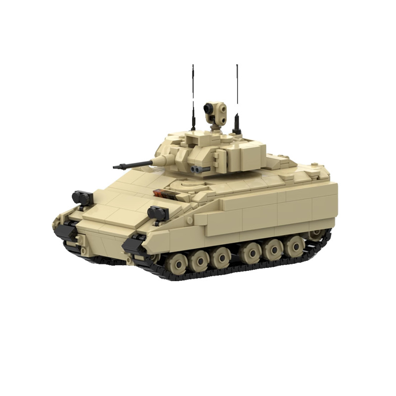 Picture of Compatible with Lego MOC-154626 Bradley M2 armored chariot model assembling building blocks toy suit boy