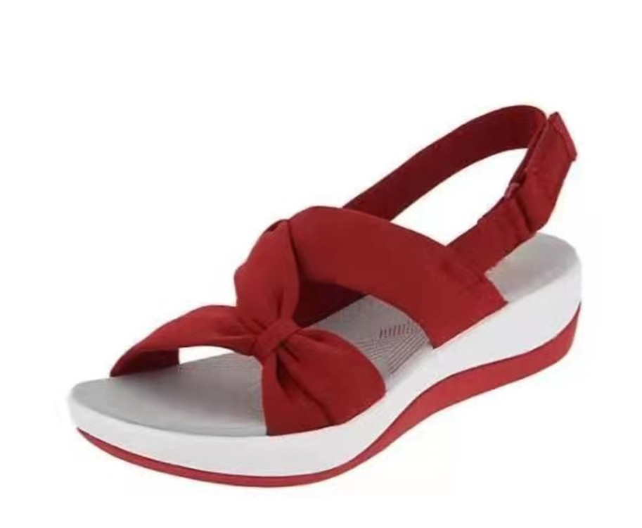 Picture of 2021 large size New sandals women's European and American fish mouth platform bottom Amazon Roman sandals women's spot