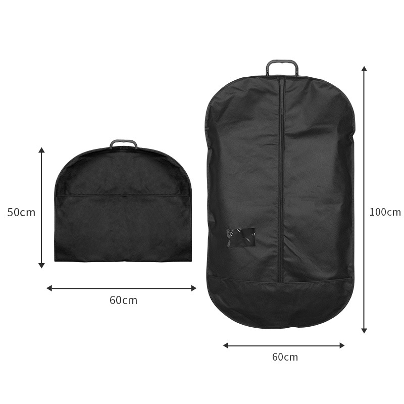 Picture of High-end nylon Oxford cloth suit bag portable handle travel storage bag zipper non-woven suit dustproof bag