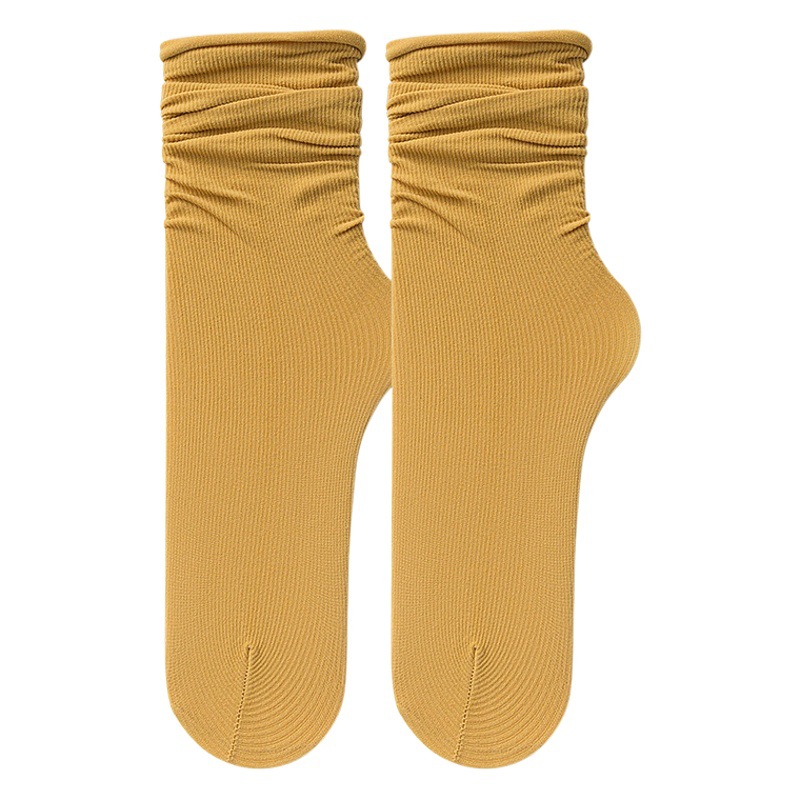 Pile Socks Women's Summer Thin Mid-Calf Women's Summer Loose Mouth Breathable Ice Socks Zhuji Socks Industry Confinement Socks Wholesale