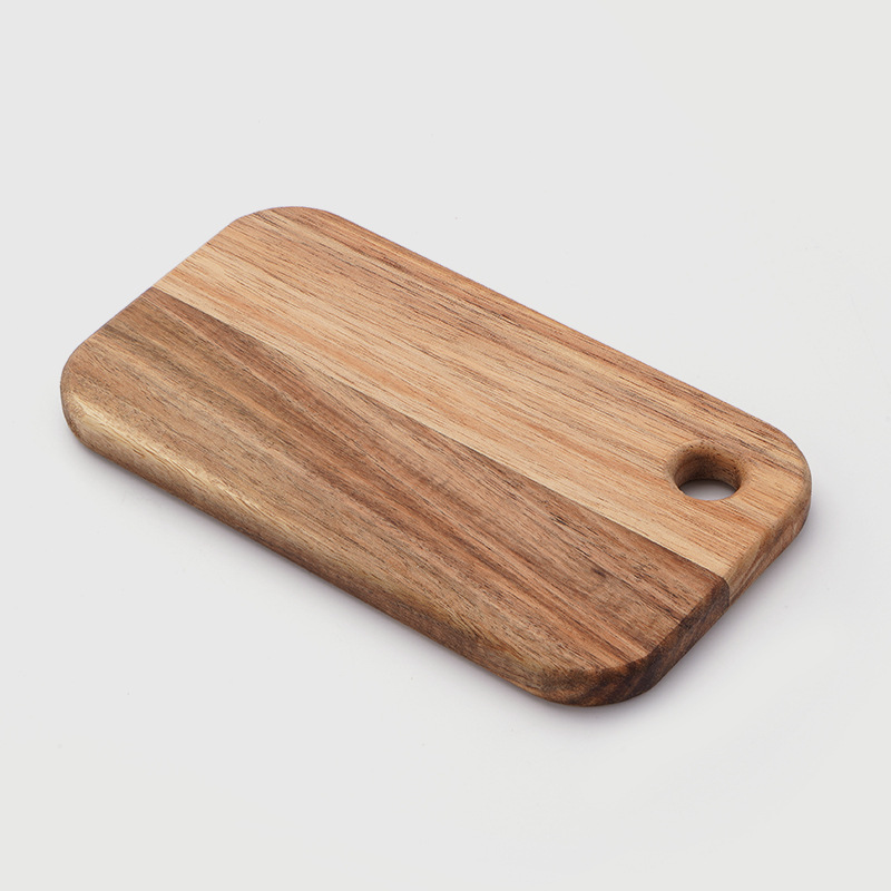 Picture of Acacia Wood Chopping Board Lunch Box Special Camping Picnic Fruit Cutting Board Pad Board Portable Japanese Cutting Board Camping Supplies