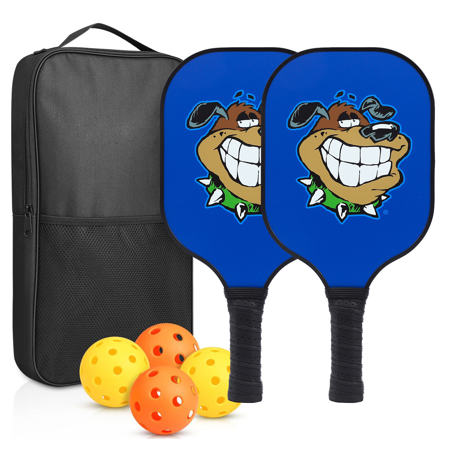 Picture of Peak ball racket glass fiber edge strip UV pattern design outdoor leisure entertainment cross-border pickle pickle racket