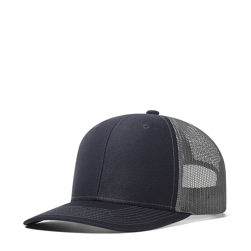 Picture of Wish Micro Bend Hat Rim Truck Hat Men's Outdoor Sun Shading Net Hat Mountaineering Fishing Truck Drivers Hat