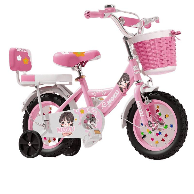 Picture of New Kids Bicycle 12/14/16/18/20 Inch Boys and Girls Bicycle 3-4-6-8-9 Year Old Stroller