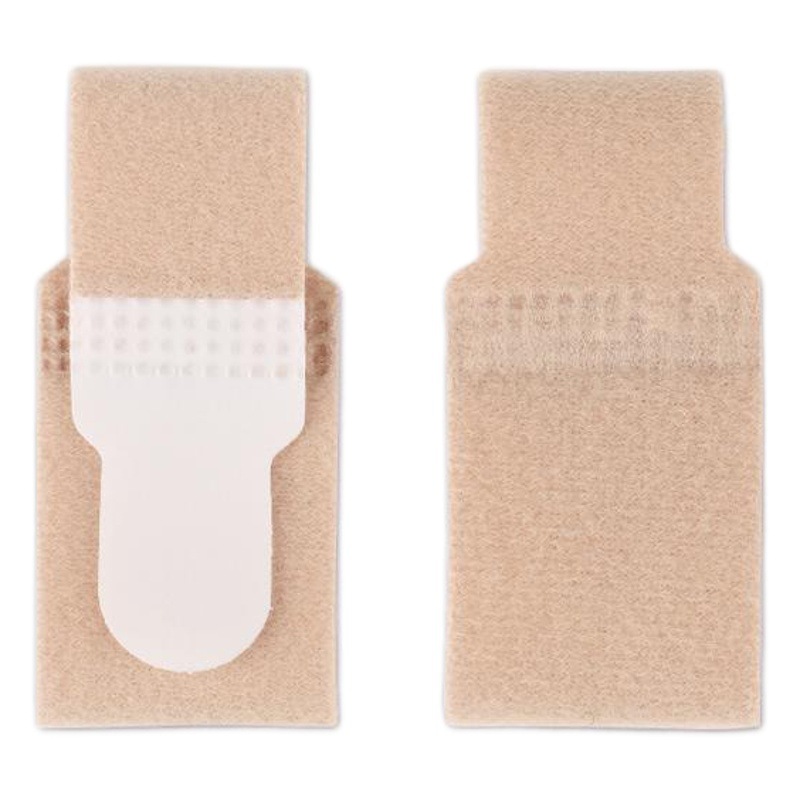 Day and night use for men's and women's finger toe divider toe bandage overlap thumb eversion wearing cloth strip middle toe stretcher