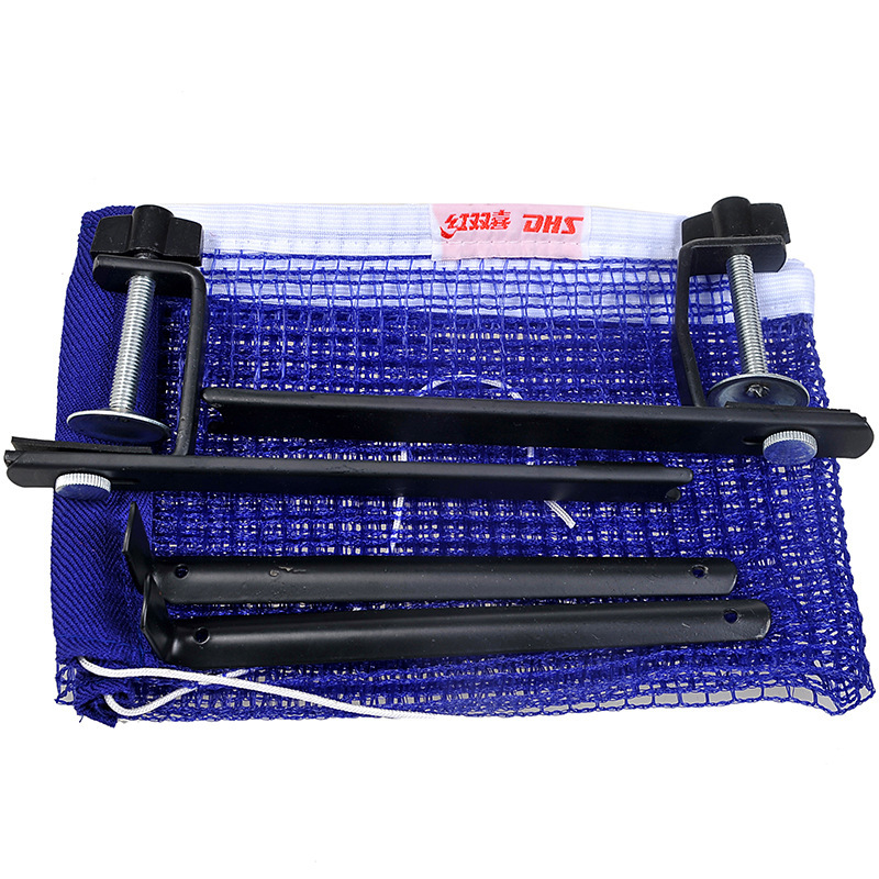 Picture of Double Happiness Portable Indoor and Outdoor Table Tennis Net Frame Thickeneded Universal Standard Table Table Tennis Table Block Net
