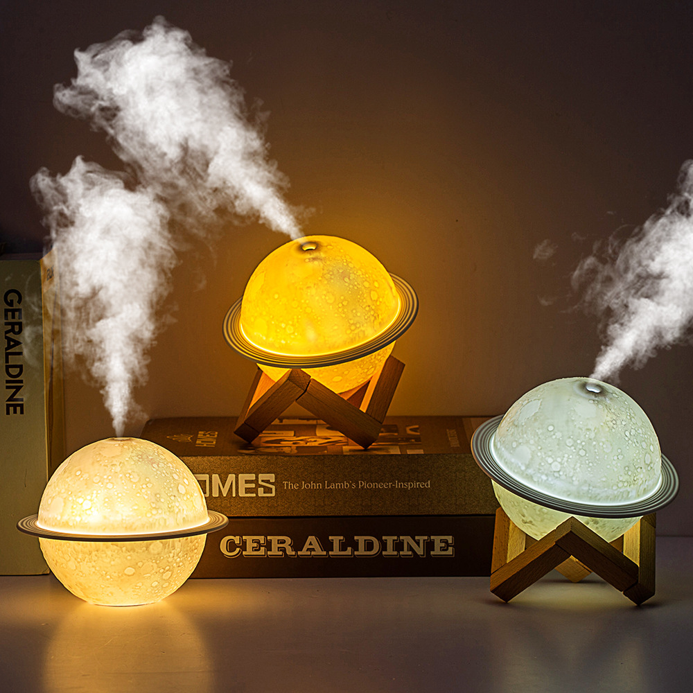 Picture of Star Ball Mini Humidifier 3-Color Led Night Light Home Stereo Dormitory Atmosphere Lamp Cross-Border Starry Sky Atmosphere Lamp