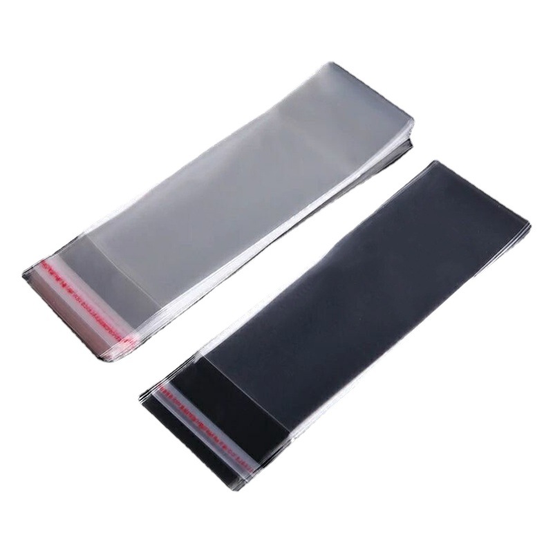 Yiwu Spot Wholesale Opp Bag Self-Adhesive Bag Comb Packaging Bag Jewelry Packaging Bag Long Transparent Film Bag