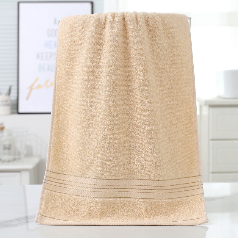 Picture of Towel factory wholesale household thickened cotton face towel checkered cotton towel gift embroidered logo