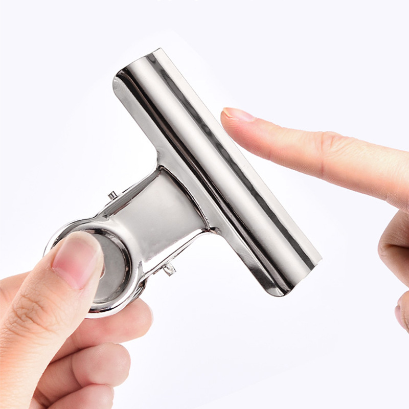 Picture of Guangkai Clip Metal Office Stationery File Clip Round Ticket Clip Stainless Steel Magnetic Clip Factory Wholesale