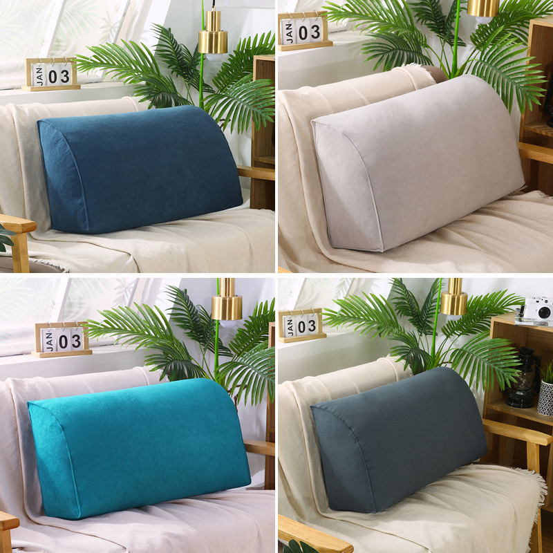 Picture of Living Room Single Double Triple Combo Imperial Concubine Sofa Cushion Hard Sponge Large Backrest Triangular Cushion Removable and Washable