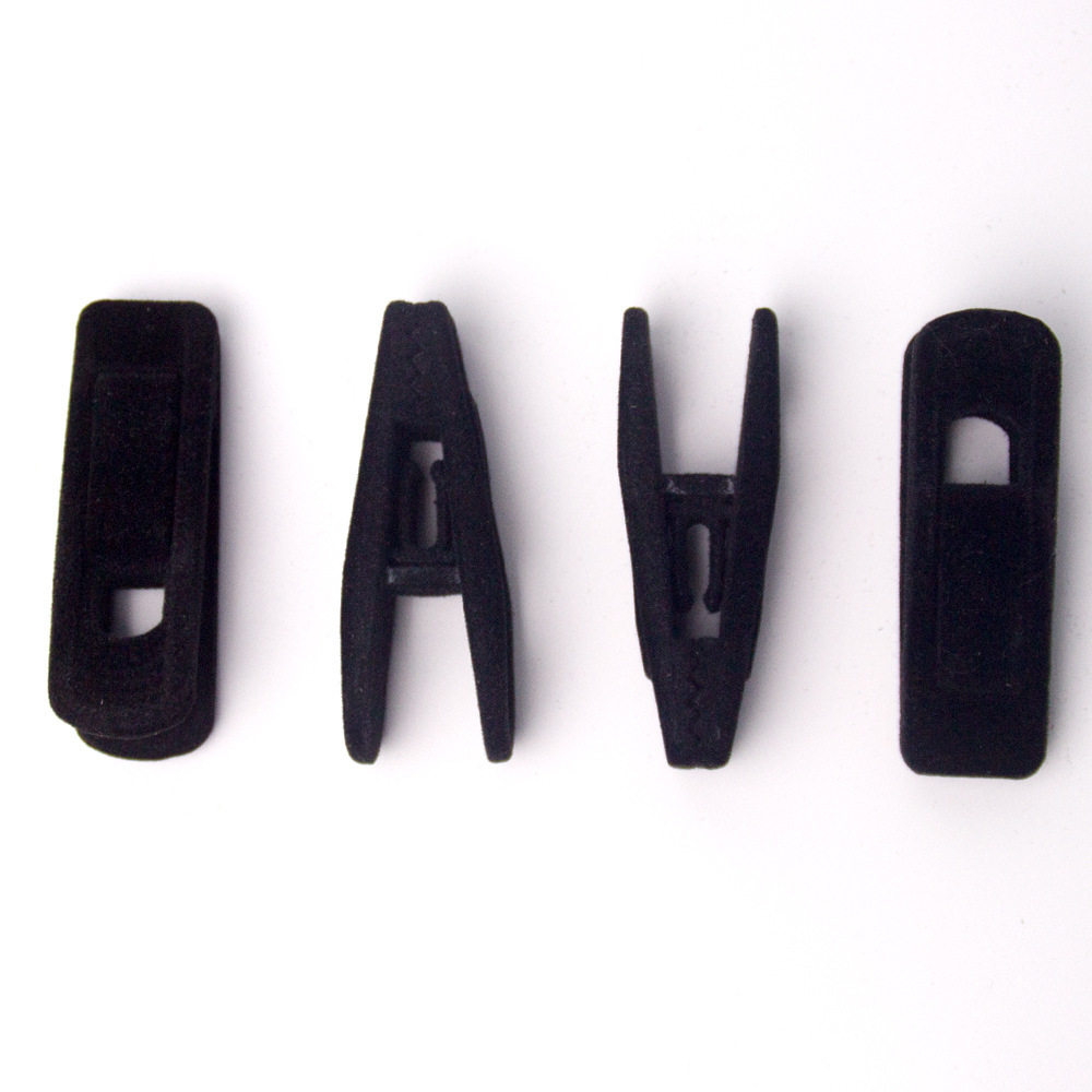 Flocking Clip Clothes Hanger Special Clip Large A Clip Pants Clip Plastic Clip Export Amazon Hot Clothes Hanger