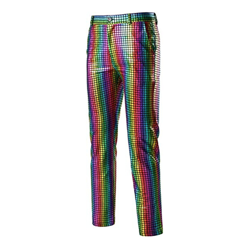 Aliexpress 2025 Cross-Border Wish New Casual Shorts Casual Cargo Pants Men's Fashion Pure Color Sequined Pants