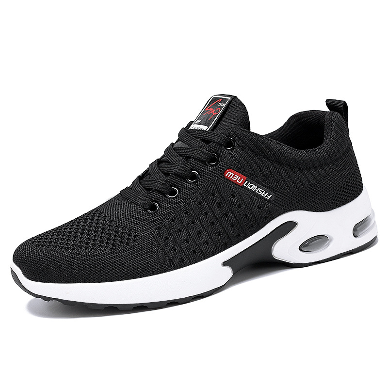 Picture of Men's Sports Shoes 2025 Foreign Trade Shoes Men's Breathable Lace-Up Running Shoes Korean Style Lightweight Casual Men's Shoes Breathable and Lightweight