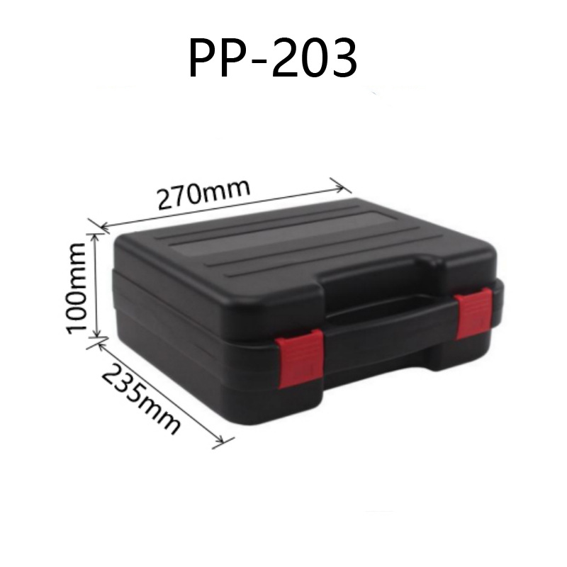 PP portable plastic toolbox card furnace hardware accessories electric tool test instrument protective plastic packing box