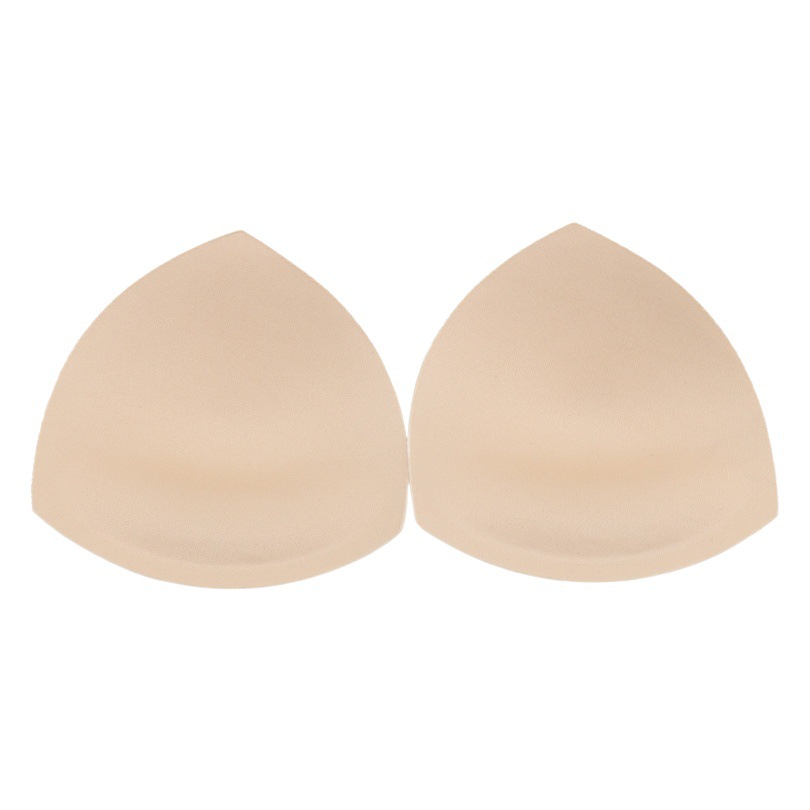 Sports underwear anti-expansion chest pad triangle large bra cup ultra-thin gathered bra breathable yoga clothing breast pad insert