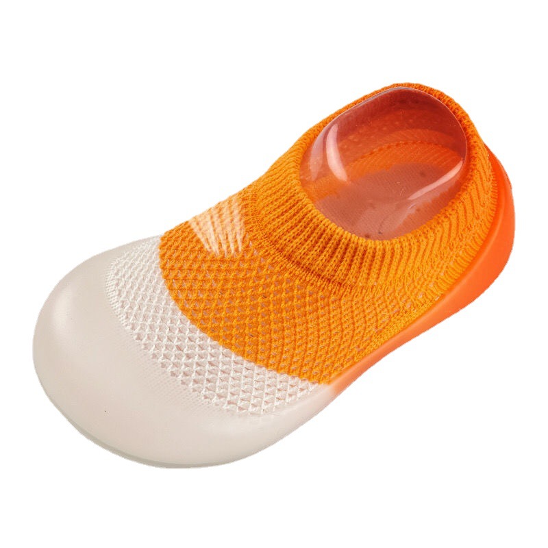 Picture of Summer New Baby Toddler Shoes Soft Sole Children's Socks Shoes Infant Floor Shoes Tile Mesh Shoes Breathable Learning to Walk