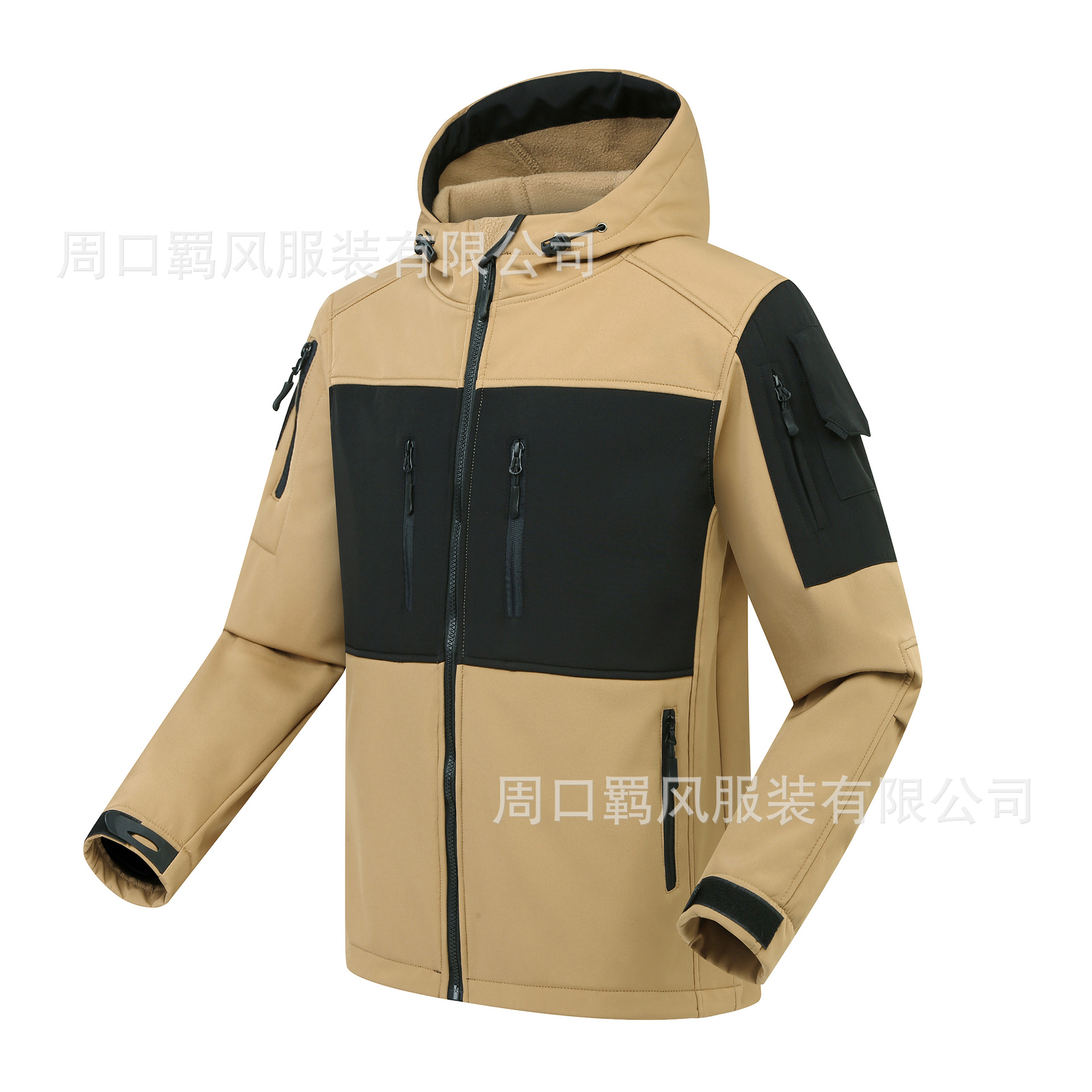 Scarab outdoor tactical soft shell jacket men's three-in-one spring and autumn windproof waterproof fleece-lined soft shell jacket