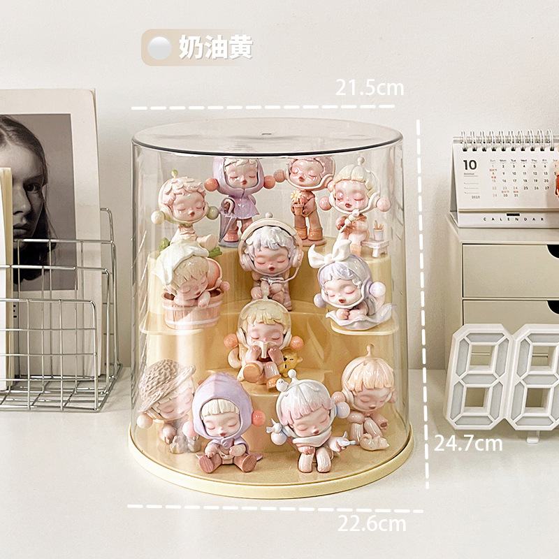 Picture of Bubble Mate Display Box Dustproof Lego Ornaments Hand-held Display Cabinet Blind Box Display Stand Storage Transparent Acrylic