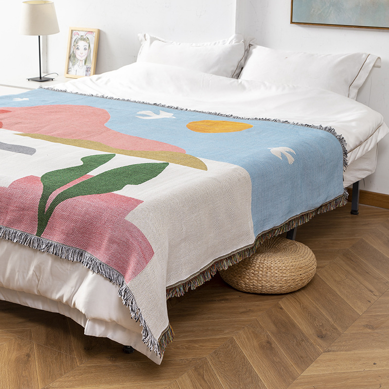 Nordic style sofa towel sofa cover newborn decorative blanket a generation of export home stay shop single double sofa