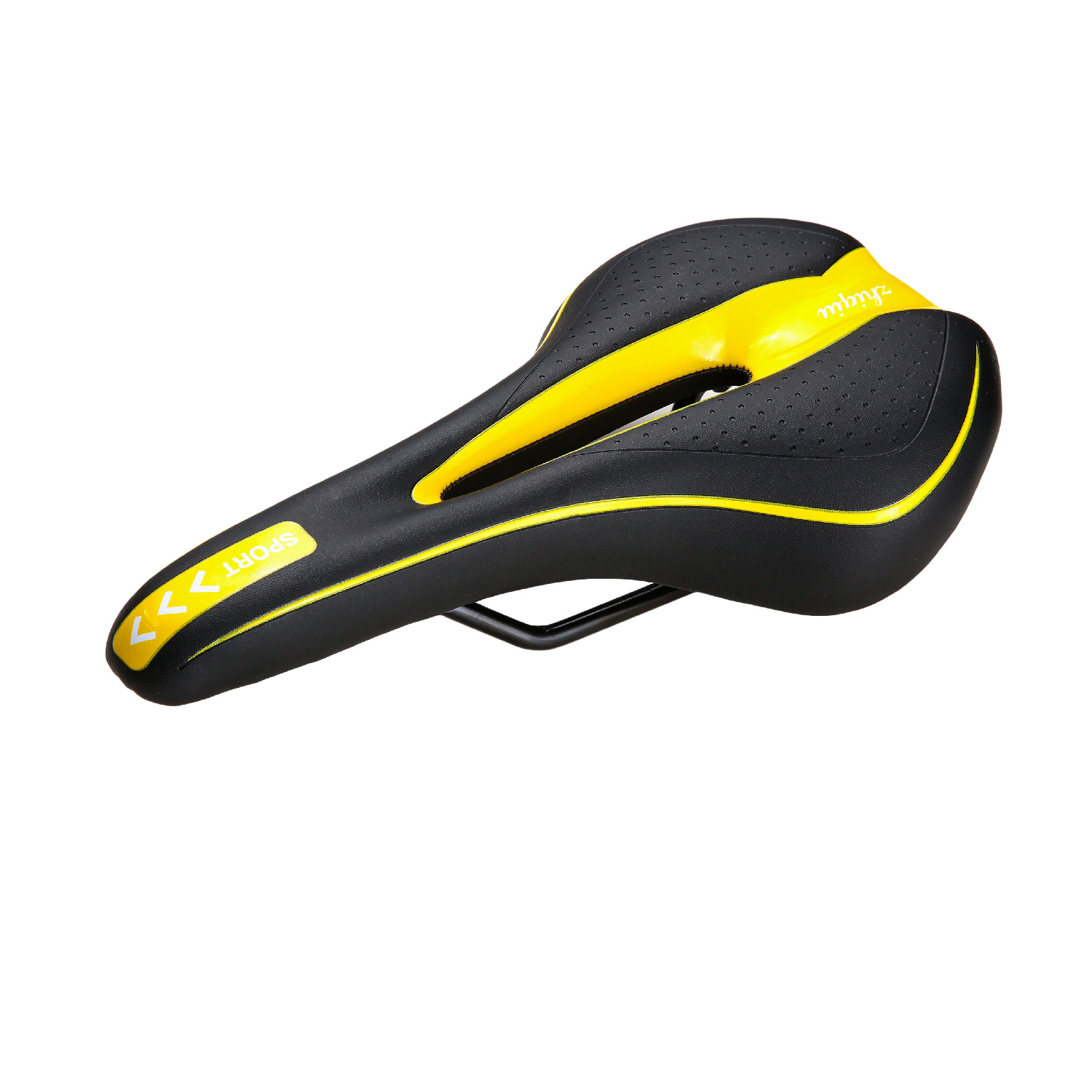 Picture of Cross-Border Quality Bicycle Seat Cushion, Colorful Hollow Solid Tooth Mountain Saddle, Road Bicycle Bag Cushion Chair, Soft and Comfortable