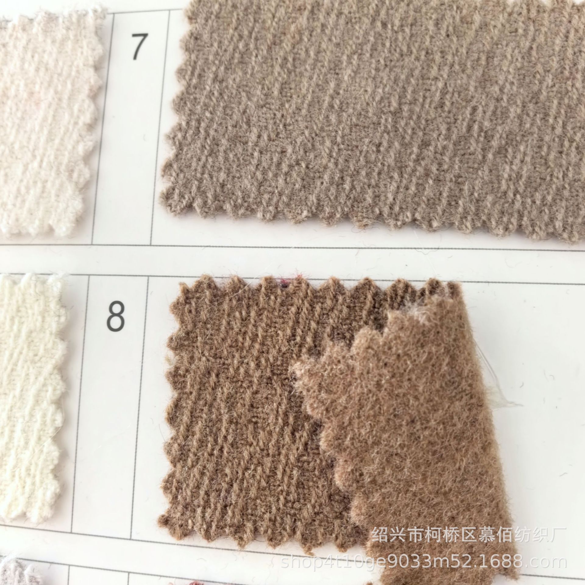 Picture of Autumn and winter coarse woolen fabrics, women's tweed fabrics, high-end fashion fabrics, coat fabrics