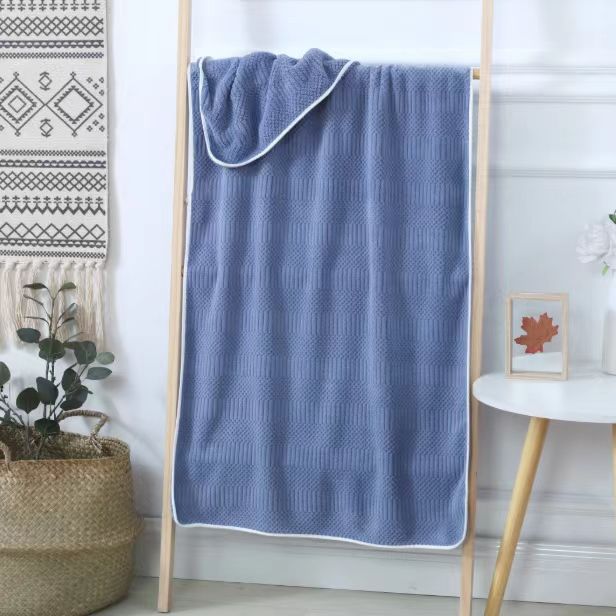 Picture of Bath Towel Set, Extra Large, Thick, Soft, Absorbent, Face Towel, Dormitory Adult Wholesale, Couple Coral Fleece Towel