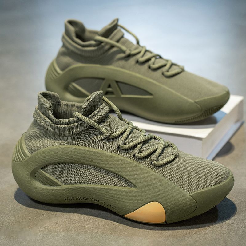 Men's Shoes 2025 Cross-Border Breathable Shoes Mesh Casual Sports Shoes Thin Single Shoes Lightweight Fly Woven Shoes Men's Mesh Shoes