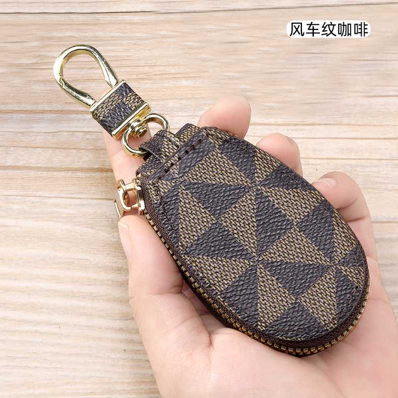 Picture of New key case men's and women's multi-functional new mini women's bag large capacity men's home zipper car key chain