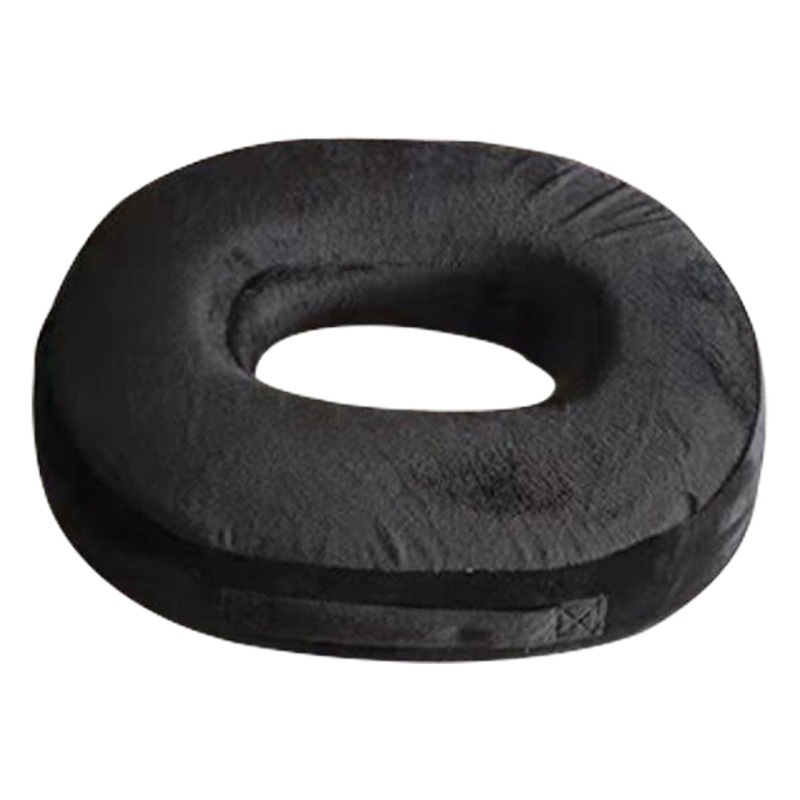 Cross-Border Portable High-Rebound Memory Foam Hollow Seat Cushion Manufacturer Wholesale Office O-Shaped Chair Seat