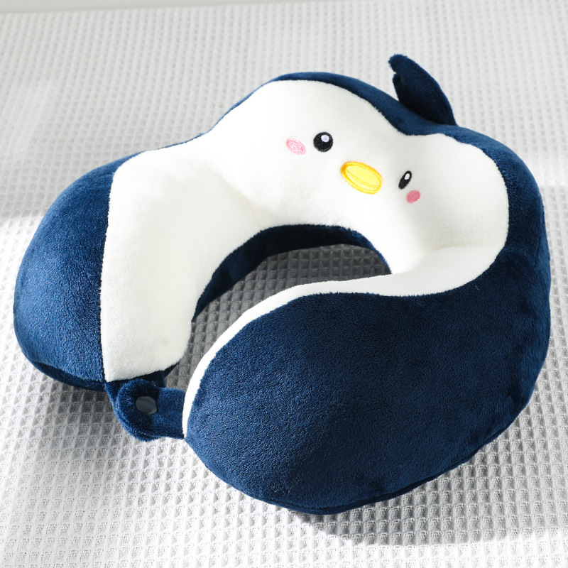 Picture of PP cotton u-shaped pillow travel pillow crystal velvet comfortable neck pillow office nap can add logo gift wholesale