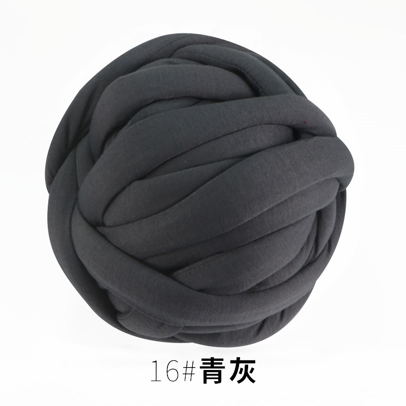 Picture of Heart-filling cotton warm velvet cotton Iceland wool DIY hand-woven hook blanket carpet cover blanket dog kennel cat nest cushion basket basket bag