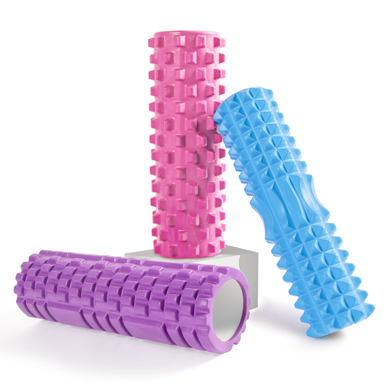EVA hollow yoga column Crescent yoga column 45cm foam shaft muscle relaxation yoga column factory outlet
