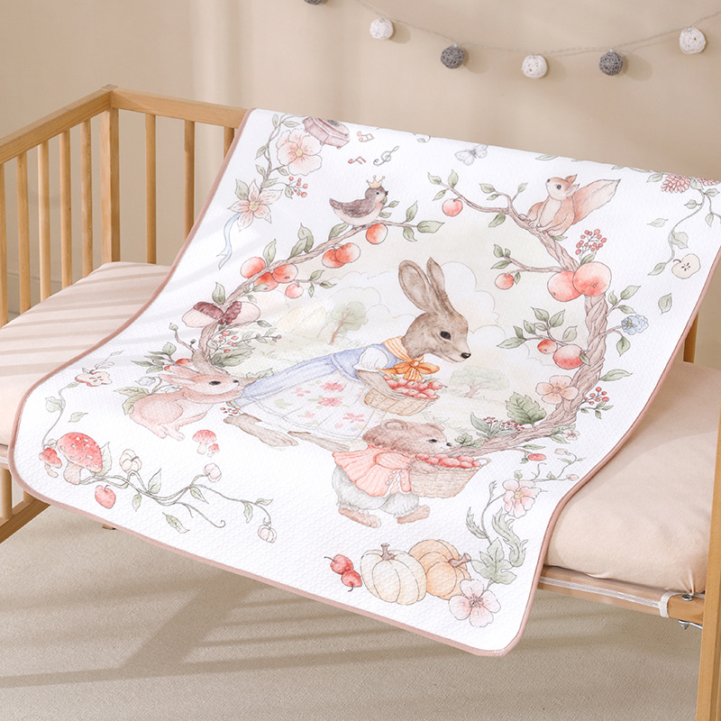 Picture of Diaper Pad Baby Class A Pure Cotton Baby Breathable Waterproof Bed Sheet Washable Menstruation Pad Children's Mattress