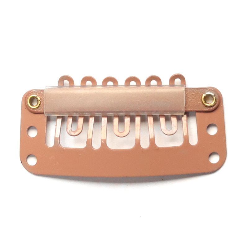 Picture of Children's Wig Hair Extension Hairpin Bb Clip Pet Metal Paint DIY Head Accessories Hair Extension Clip Beret Clip