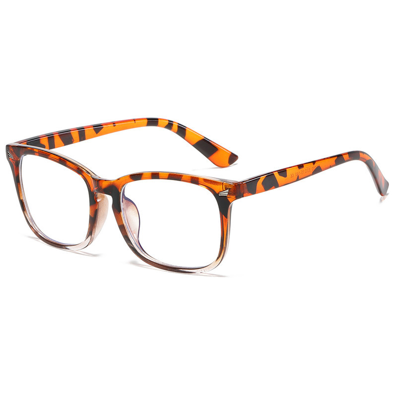 Picture of Jite 5010 Flat Simple Square Glasses Frame Full Frame Glasses Rivet Anti-Blue Light Glasses