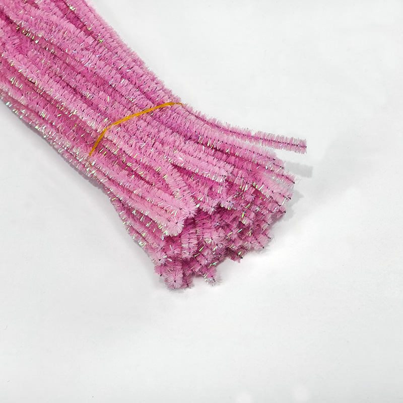 Picture of Colorful twist stick encryption handmade DIY hair strip hair root multicolor children handmade doll material pack bouquet