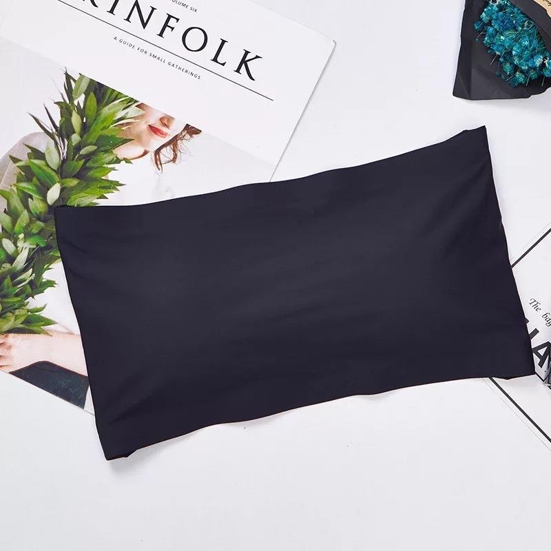 Picture of Cross-border strapless strapless strapless strapless strapless strapless seamless Ice Silk wrap chest breathable anti-running light-breasted non-rimless underwear for women