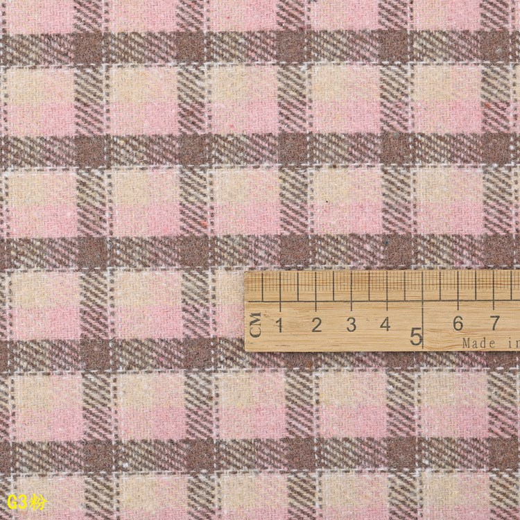 Picture of 260Gms Thickeneded Spot Wholesale Yarn-Dyed Cotton Yarn Plaid Velvet Children's Jacket Tr Fabric British Style Fabric