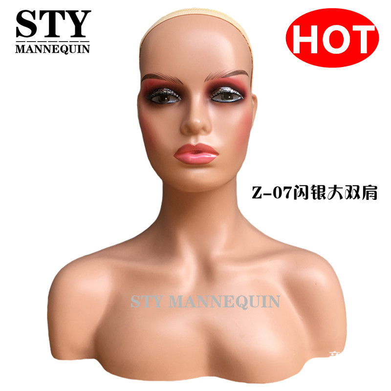 Picture of STY head model export best-selling dummy head model fashion female wig head model head model window display model head model