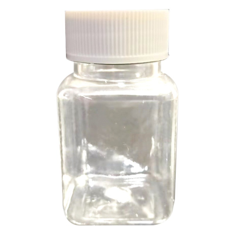 Wholesale 30 50 80 100ml square bottle PET transparent bottle sealed plastic bottle wide mouth bottle sample packing