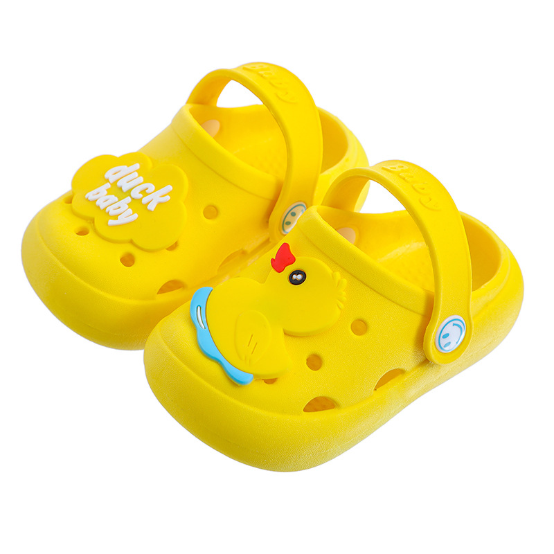 Picture of Children's Slippers Summer Boys' Indoor Non-Slip Household Cartoon Baby Girl Soft Bottom Toddler Sandals