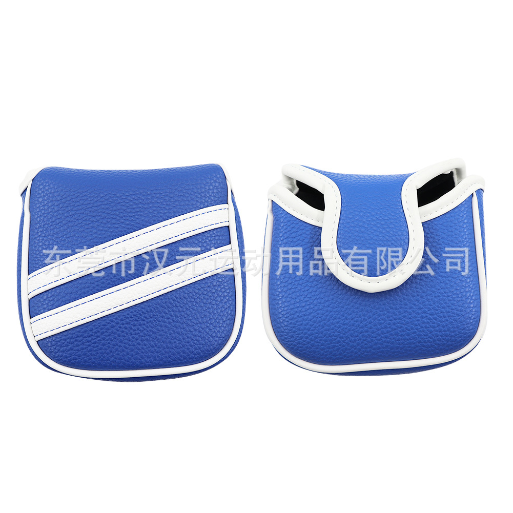 Picture of Factory direct cross-border e-commerce golf club cover pu club cover ball head protective cover push rod cap cover
