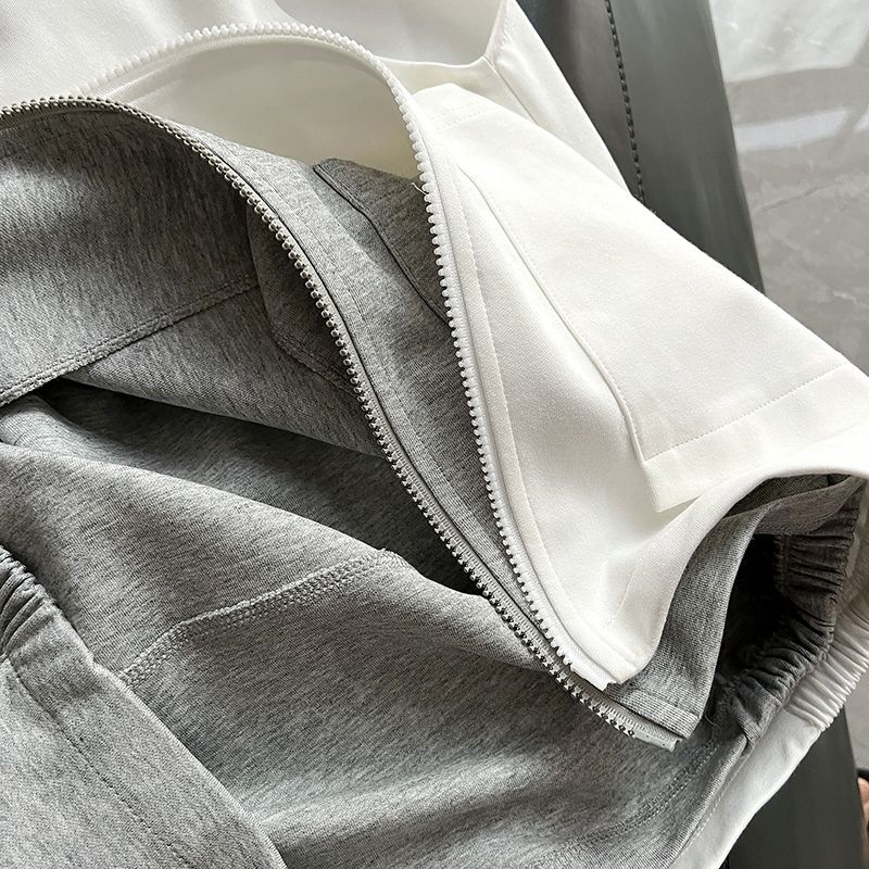 Picture of Vest Women's Spring & Fall Sports and Leisure Pure Color Outer Vest Hooded Cardigan Sleeveless Sweatshirt Vest Hooded Jacket