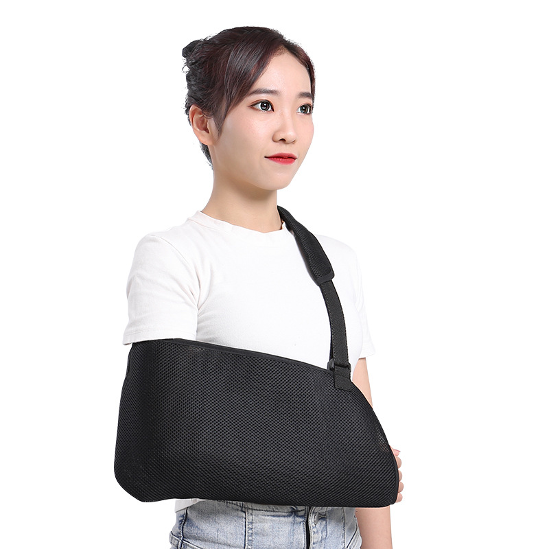 Picture of Wholesale anti-teller type forearm sling wristband fracture arm sling forearm sling breathable neck and shoulder wrist rest fixing belt