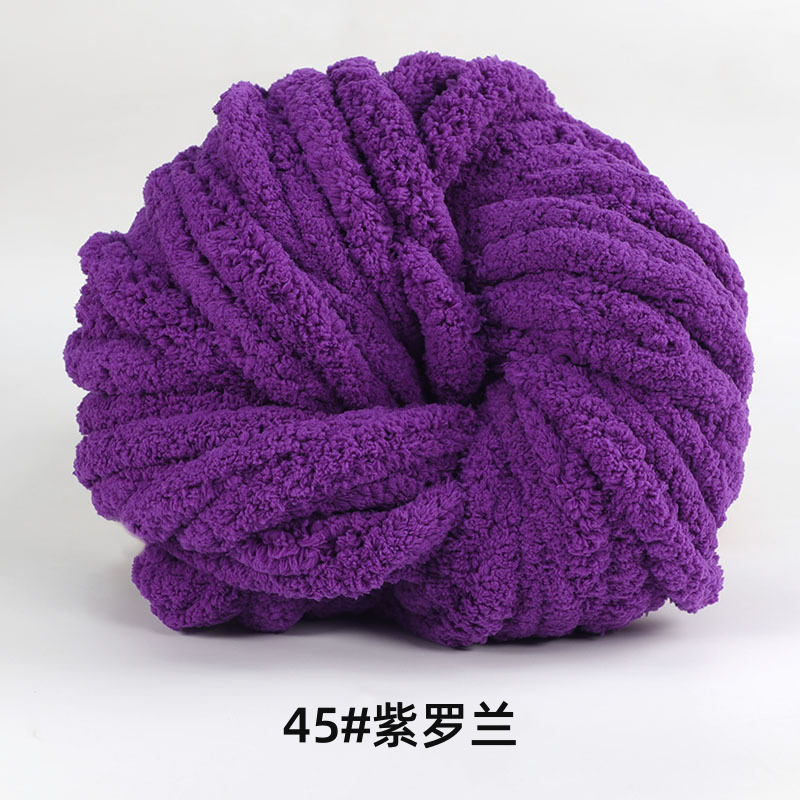 Picture of Extra Thick Ice Stick Cat Tail Thread Wholesale Sausage Wool Handmade DIY Cushion Blanket Cat Nest Big Tree Sweater Decoration